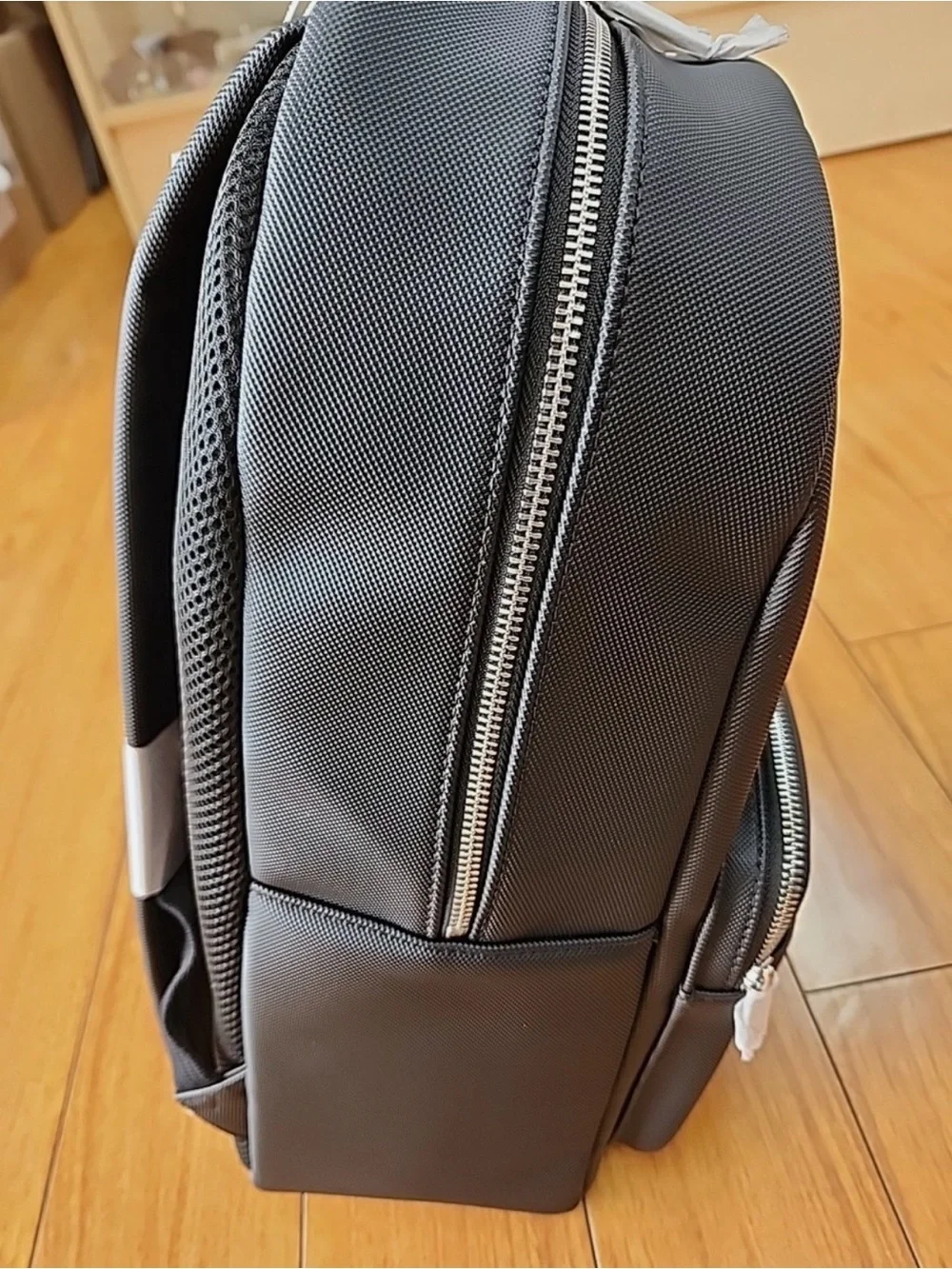 Lacoste Black Classic Backpack
